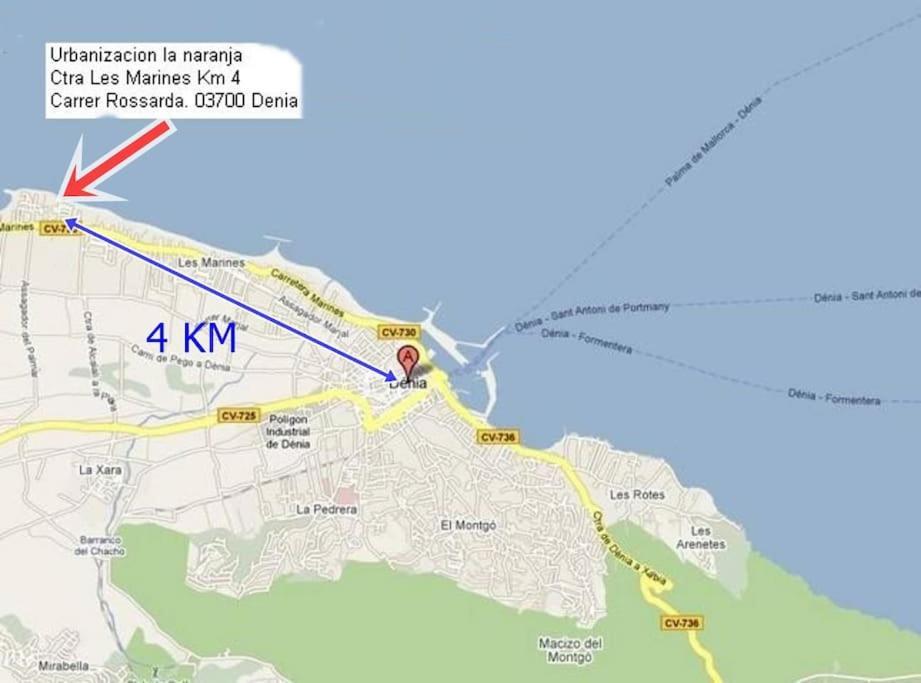 La Naranja Denia 1ªlinea De Playa -Wifi- Parking Free Apartment Luaran gambar